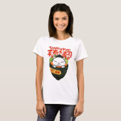 Temaki Sushi Cat T-shirt (Voorkant volledig)