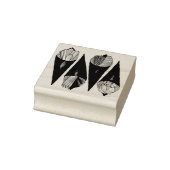 Temaki Sushi Hand Roll Rolls Japans voedsel Rubberstempel (Stempel)