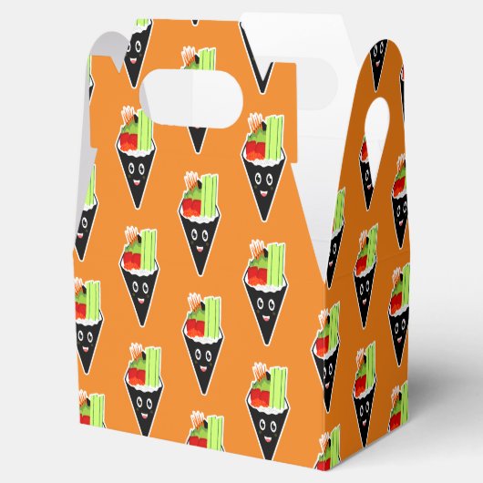 Temaki Sushi handrol Bedankdoosjes (Geopend)