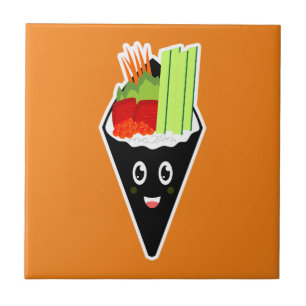 Temaki Sushi handrol Tegeltje