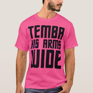 Temba met zijn armen wijd t-shirt