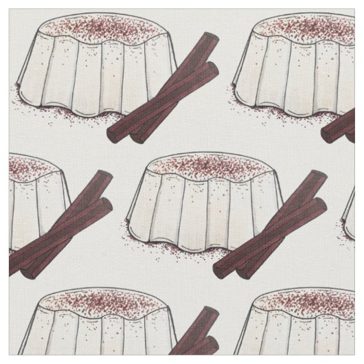 Tembleque Puerto Rican Coconut Dessert Pudding Stof (Close Up)