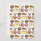 Tembleque Puerto Rican Pudding Food Festival Kaart (Achterkant)