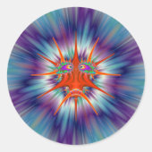 Tembusu Bug Ronde Sticker (Voorkant)