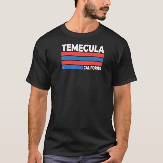 Temecula California Ca Keepomwille Riverside Remem T-shirt (Voorkant)