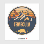 Temecula, Californië Sticker (Vel)