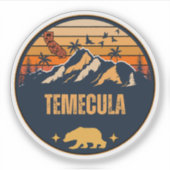 Temecula, Californië Sticker (Voorkant)
