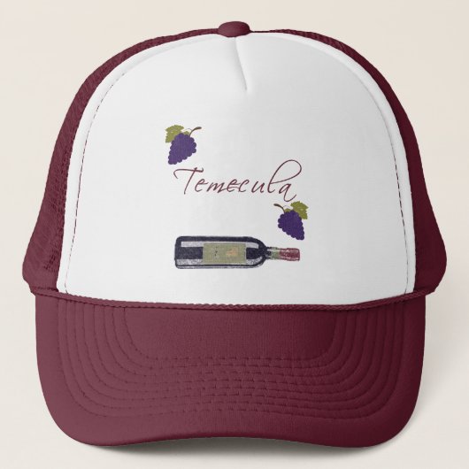Temecula Californië Trucker Pet (Voorkant)