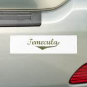 Temecula Revolutie in shirten Bumpersticker (Op auto)