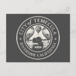 TEMECULA RIVERSIDE CALIFORNIË BRIEFKAART