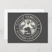 TEMECULA RIVERSIDE CALIFORNIË BRIEFKAART (Voorkant / Achterkant)