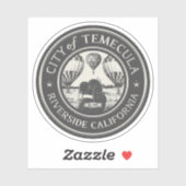 TEMECULA RIVERSIDE CALIFORNIË STICKER (Vel)
