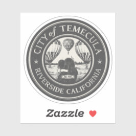 TEMECULA RIVERSIDE CALIFORNIË STICKER