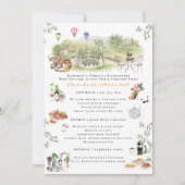 Temecula Wine Country Bachelorette Reisplan Kaart (Voorkant)