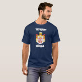 Temerin, Servië met wapenschild T-shirt (Voorkant volledig)