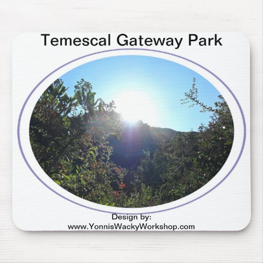 Temescal Gateway Park Muismat (Voorkant)