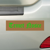 Temet Nosce Bumpersticker (Op auto)