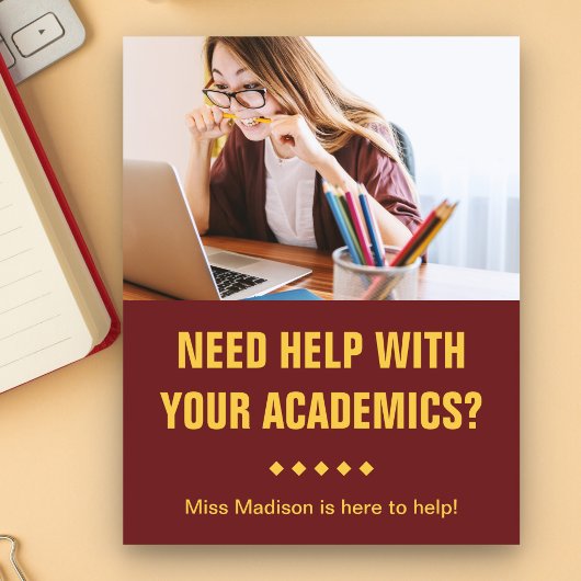 Temlerbrochure op school