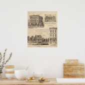 Temme and Schnittger, Manufacturers, Minnesota Poster (Keuken)