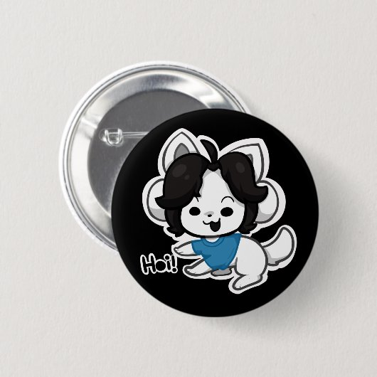 Temmy Ronde Button 5,7 Cm (Voorkant /achterkant)