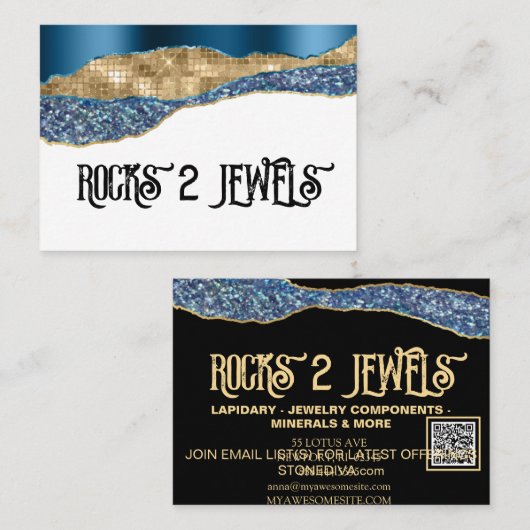 TEMP 2-donder Visitekaartje (Voorkant / Achterkant)