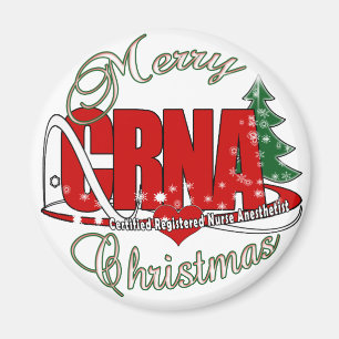 TEMP MERRY CHRISTMAS MAGNEET