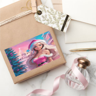 Temp V-S MB Rechthoekige Sticker