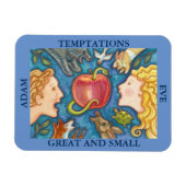 Tempations voor grote en kleine MAGNET Magneet (Horizontaal)