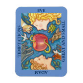 Tempations voor grote en kleine MAGNET Magneet (Verticaal)