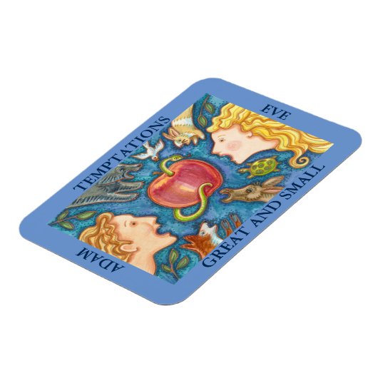 Tempations voor grote en kleine MAGNET Magneet (Linkerzijde)