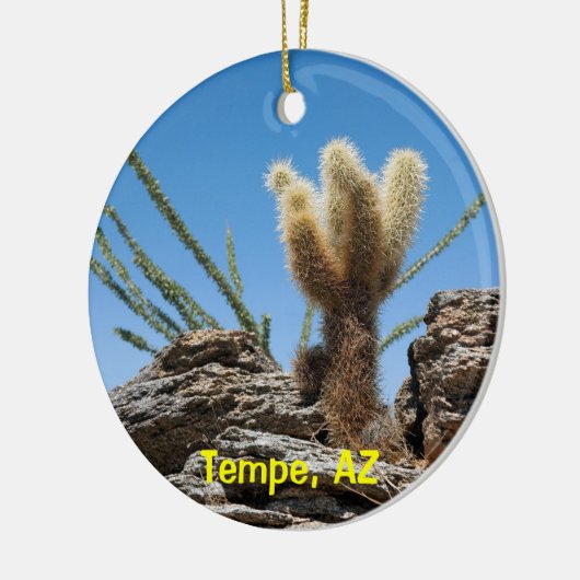 Tempe Arizona Keepomwille Keramisch Ornament (Links)