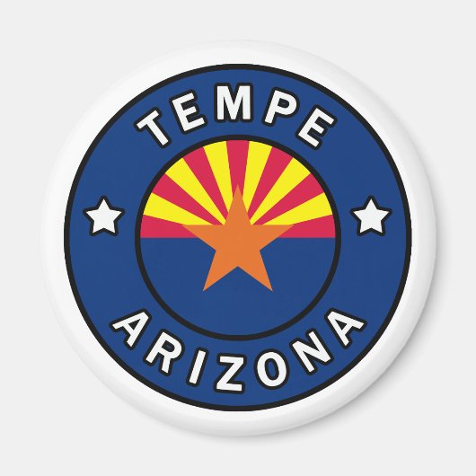 Tempe Arizona Magneet (Voorkant)