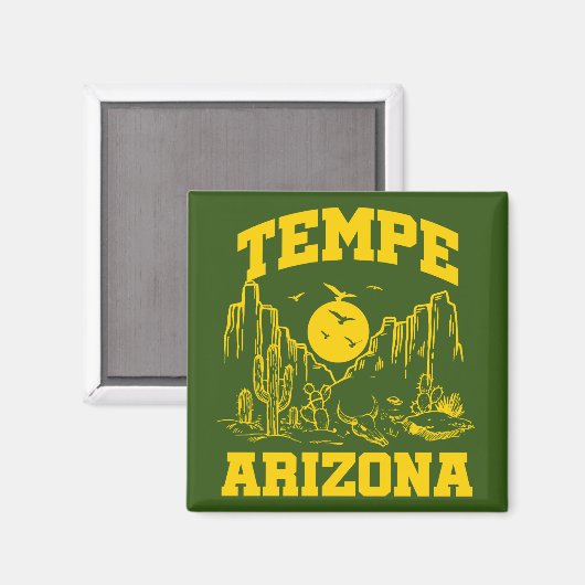 Tempe, Arizona Magneet (Voorkant / Achterkant)