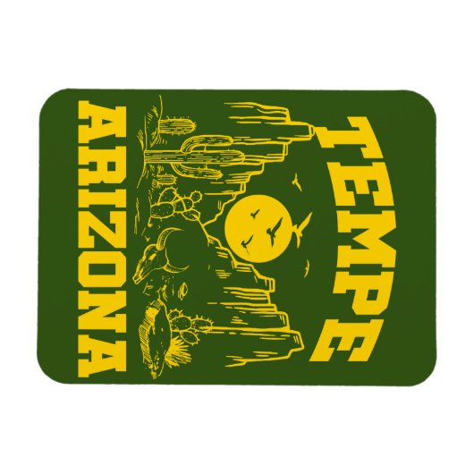 Tempe, Arizona Magneet (Horizontaal)