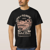 TEMPE ARIZONA - MILL AVE T-SHIRT (Voorkant)