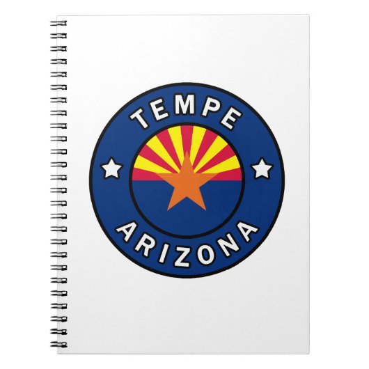 Tempe Arizona Notitieboek (Voorkant)