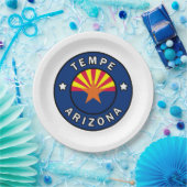 Tempe Arizona Papieren Bordje (Feest)