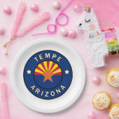 Tempe Arizona Papieren Bordje (Feest)