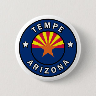 Tempe Arizona Ronde Button 5,7 Cm