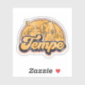 Tempe, Arizona Sticker (Vel)