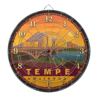 Tempe Arizona Sunset Bridge Dartbord