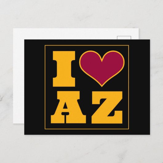 Tempe (AZ) Uitnodiging voor achterklep (Voorkant / Achterkant)