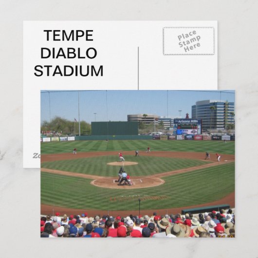 Tempe Diablo Stadium Briefkaart (Voorkant / Achterkant)