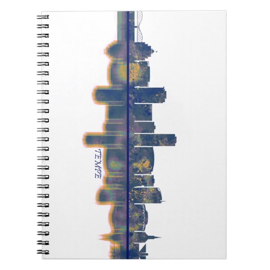Tempe Skyline Notitieboek (Voorkant)