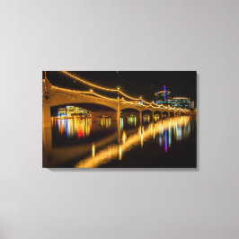 Tempe Town Lake Arizona Canvas Afdruk