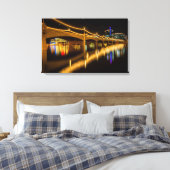 Tempe Town Lake Arizona Canvas Afdruk (Insitu (Slaapkamer))