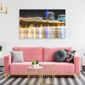 Tempe Town Lake Arizona Canvas Afdruk (Insitu (Woonkamer))