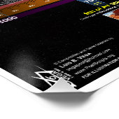 Tempel Abominatie van Desolations Patroon Perfect Poster (Hoek)