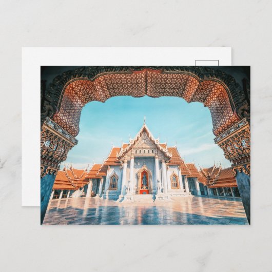 Tempel Briefkaart (Voorkant / Achterkant)