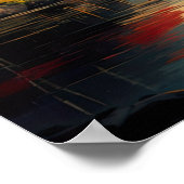 Tempel en Pagode bij het meer Poster (Hoek)